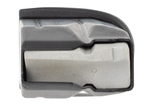 Smith and Wesson M&P9C features a Melonite finish